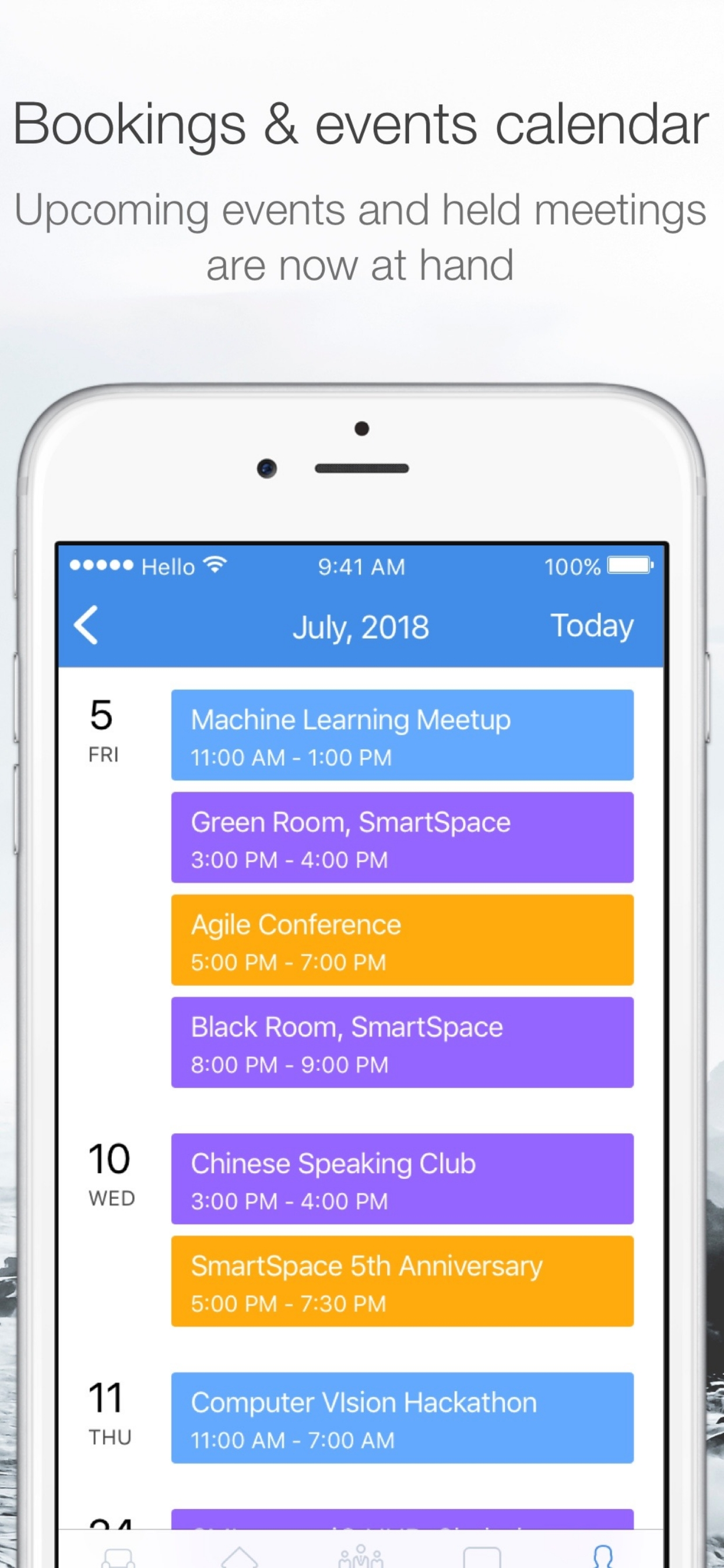SpacePass. Book a meeting room