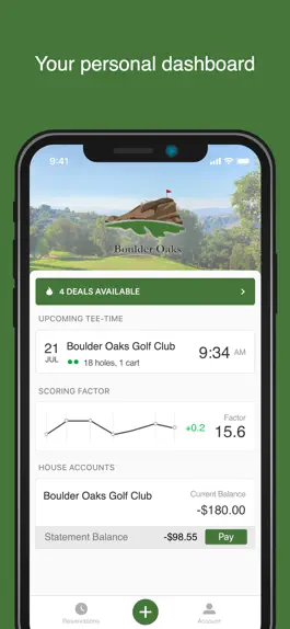Game screenshot Boulder Oaks Golf Club mod apk