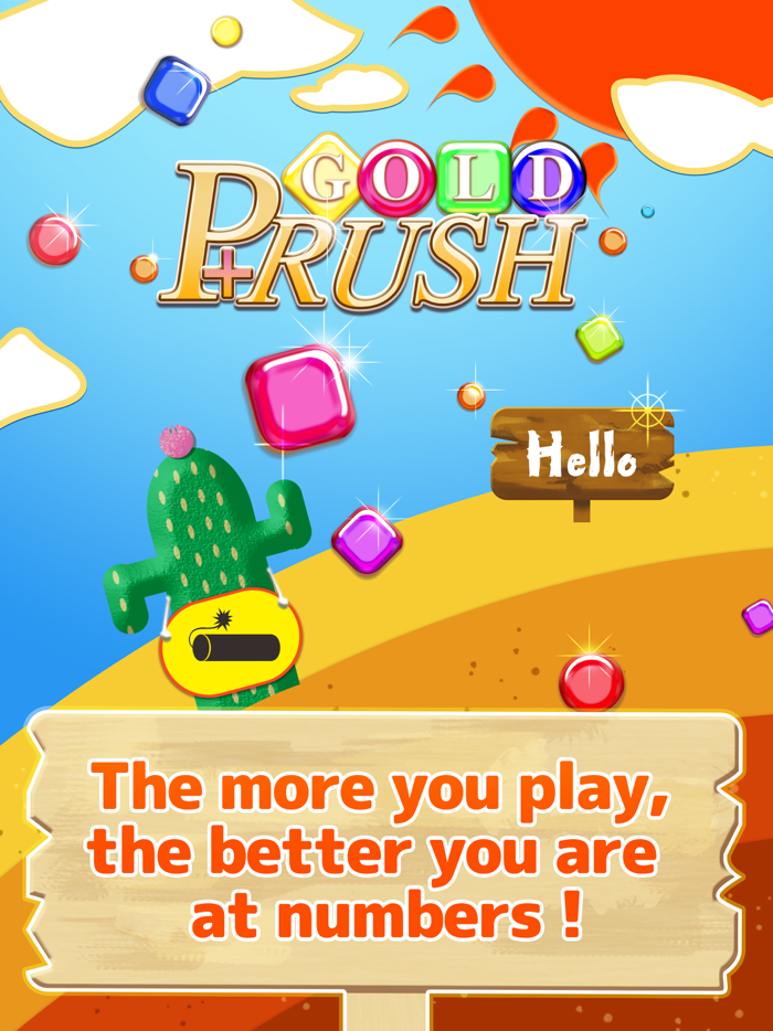 GOLD PRUSH -Addition Puzzle-