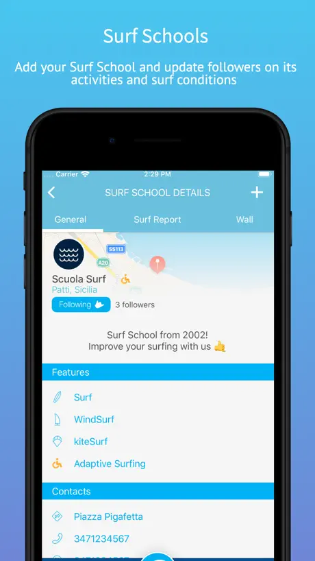 Line app Surf Forecast