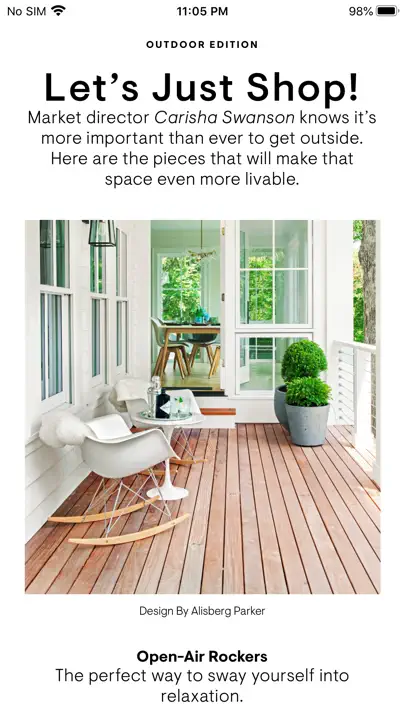 House Beautiful Magazine US iPhone Screenshot 5
