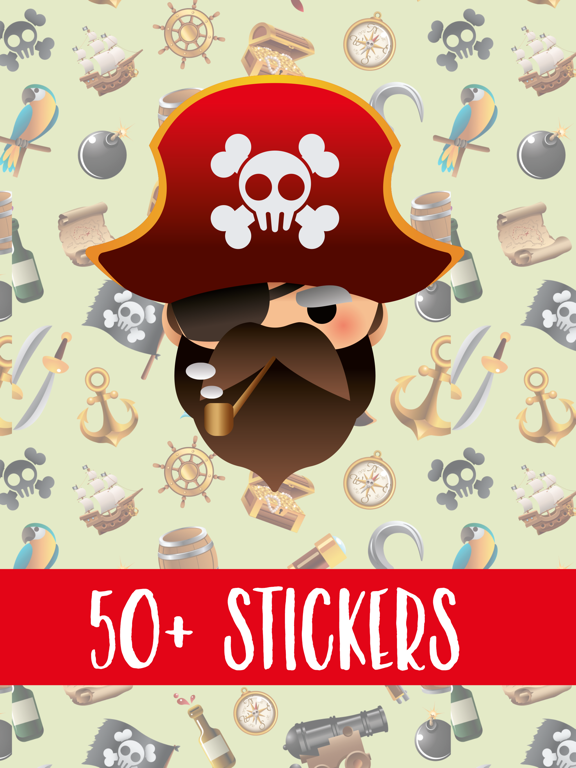 Piratemoji - Pirate Stickersのおすすめ画像1