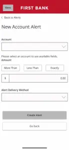 First Bank Digital Banking screenshot #4 for iPhone