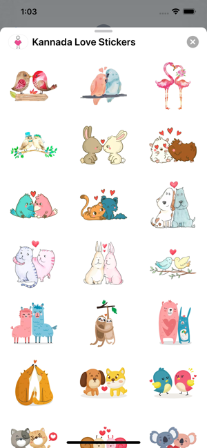 Kannada Love Stickers(圖1)-速報App