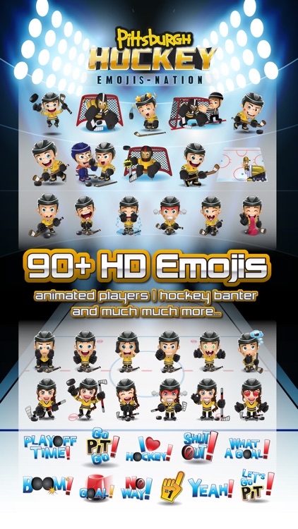 Pittsburgh Hockey Emojis