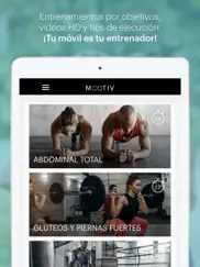 mootiv - entrenador personal ipad capturas de pantalla 4
