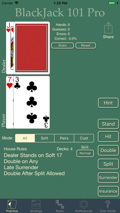 How to cancel & delete BlackJack 101 Pro Perfect Play from iphone & ipad 2