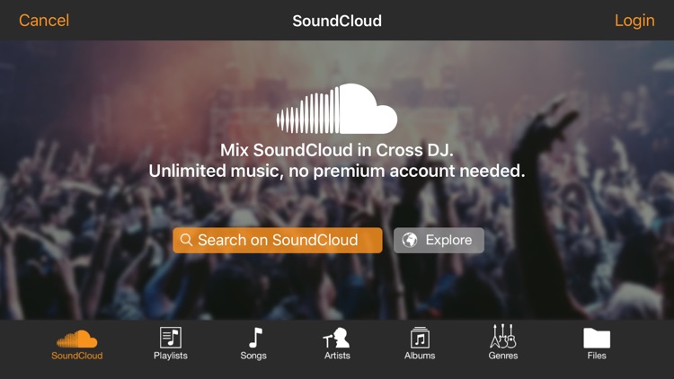 Cross DJ - dj mixer app