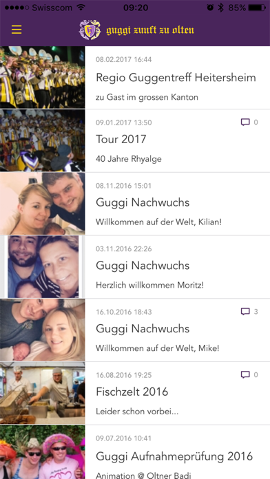 Guggi Zunft Screenshot