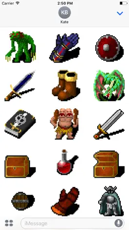 Game screenshot 8-Bit RPG Stickers mod apk