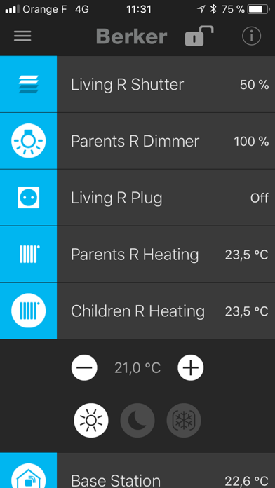Berker coviva Screenshot