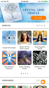 Rockpool Oracle Reading Cards screenshot