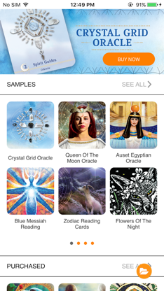 Rockpool Oracle Reading Cards screenshot 1