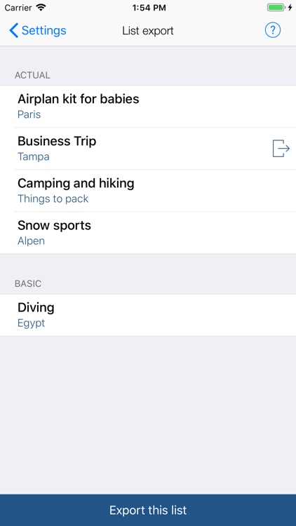 Travel Packing Checklists screenshot-9