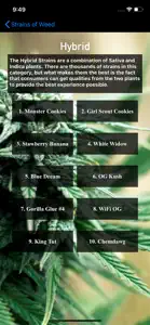 Strains of Weed screenshot #4 for iPhone