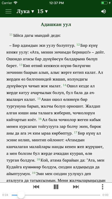 Ыйык Китеп - Kyrgyz Bible screenshot 3