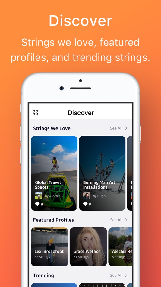 #2. Strings (iOS) Podle: Strings Media Inc.