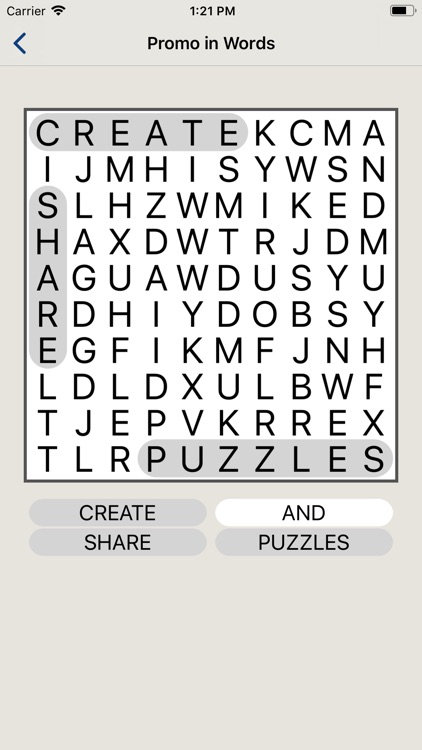 Nice List Word Find screenshot-3