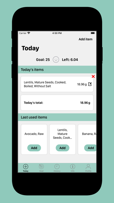 DailyFiber Screenshot
