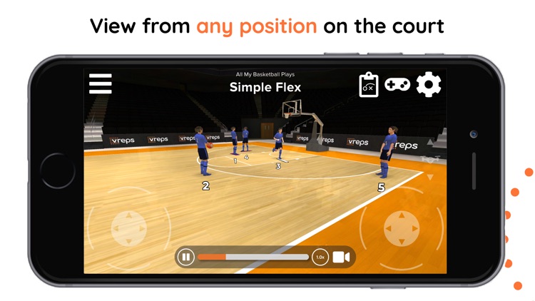VReps Basketball Playbook screenshot-3