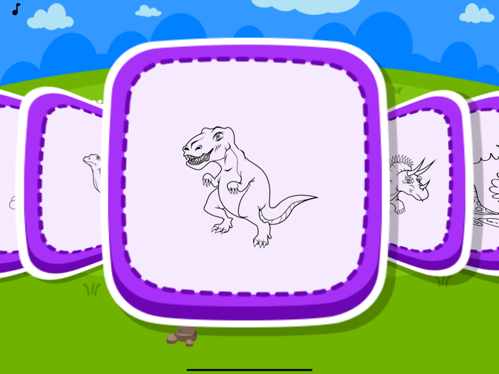 Dinosaur Coloring Book of Kids