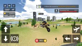 Game screenshot Flying Motorbike Simulator apk