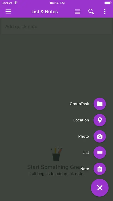 To Do List and Notes