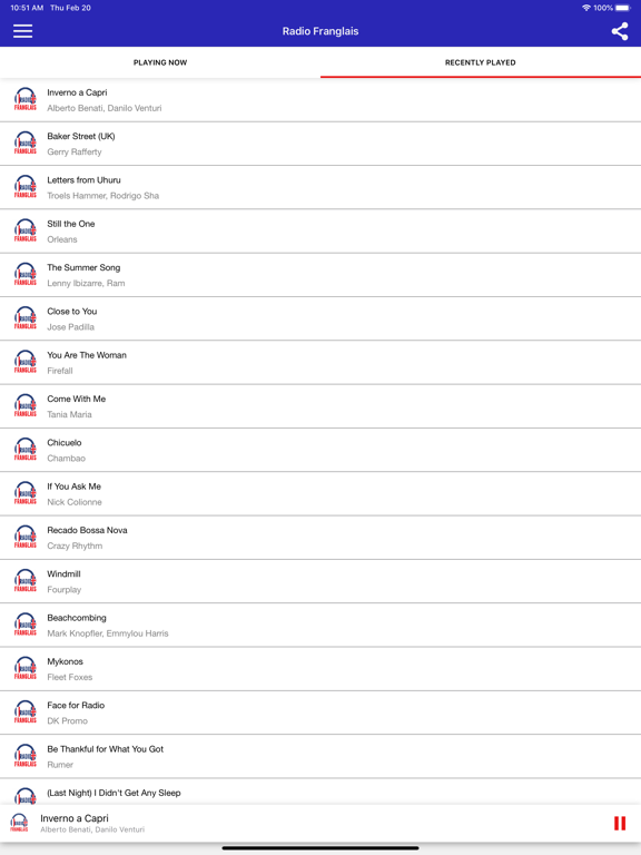 Screenshot #5 pour Radio Franglais