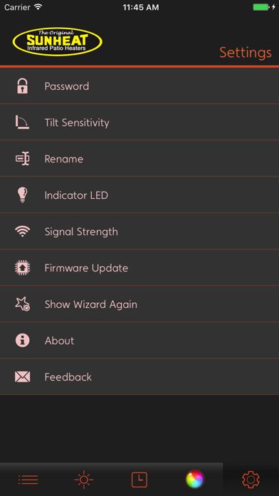 SUNHEAT & BEAT Patio Heater Screenshot