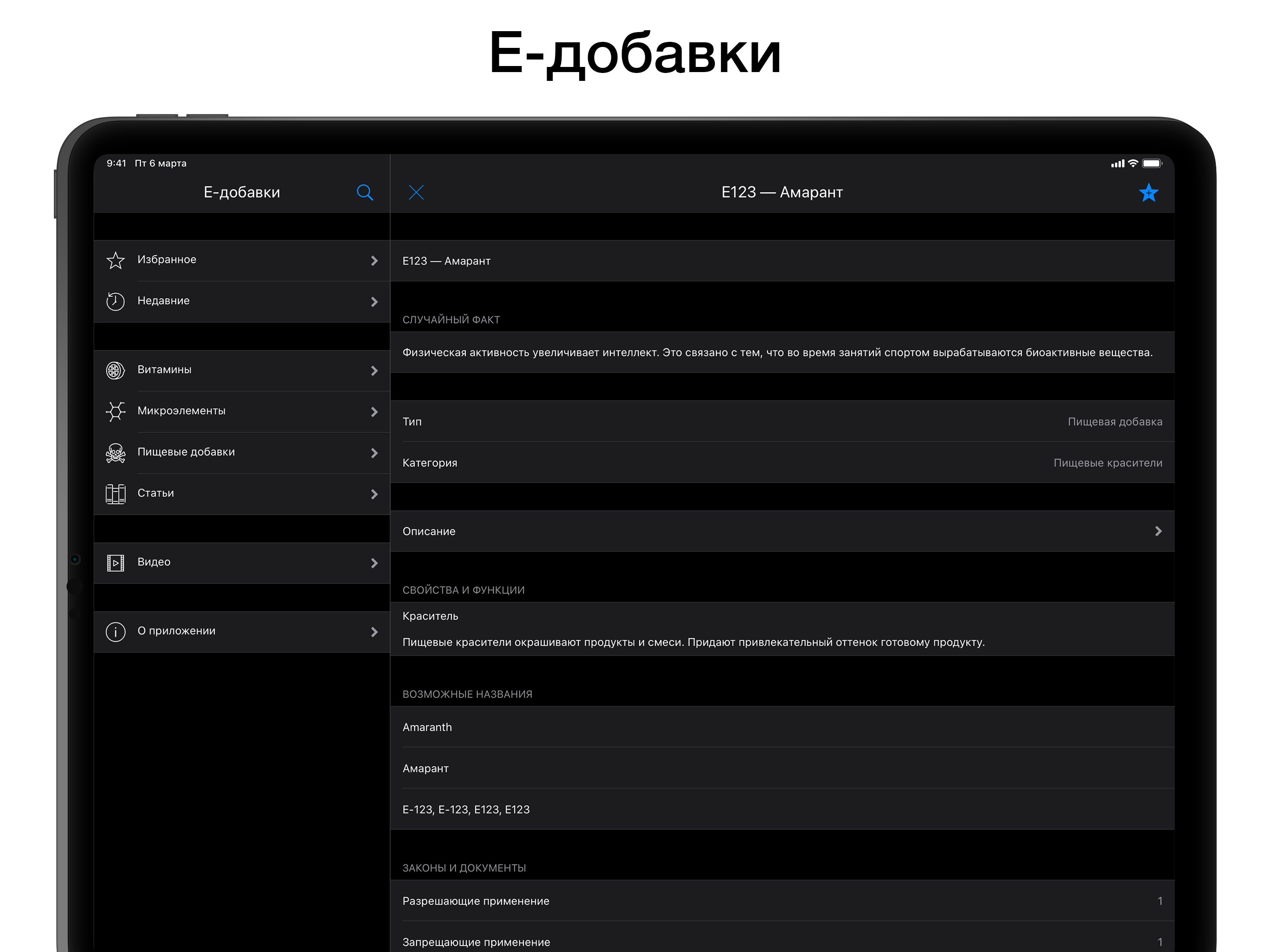 Е-добавки (пищевые добавки)