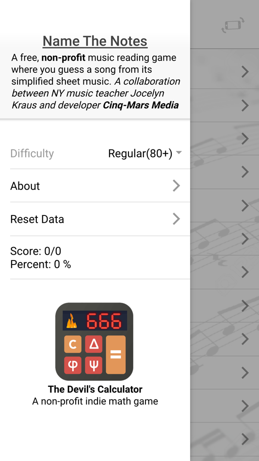 #3. NameTheNotes (iOS) 由: Cinq-Mars Media