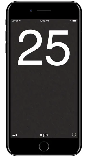 Speedometer‰ iPhone Screenshot 1