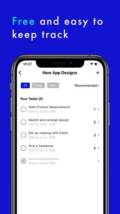 Chief - To-do, tasks & planner Screenshot