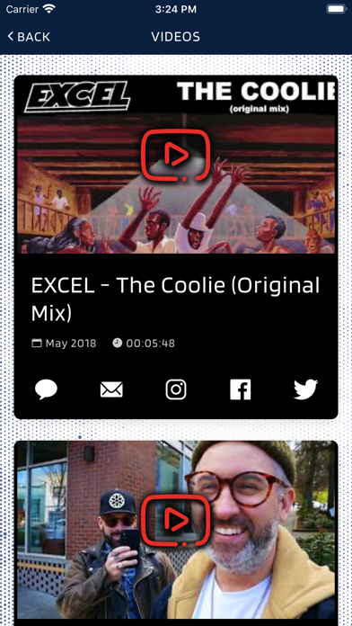 DJ Excel iPhone screenshot 5 - Music app