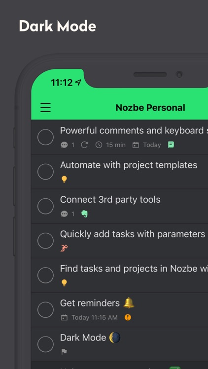 Nozbe Personal screenshot-7