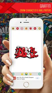how to draw graffiti 3d art iphone screenshot 4