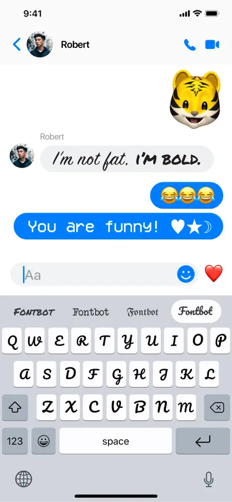 Fonts Air - Font keyboard
