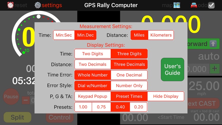 GPS Rally Computer screenshot-4