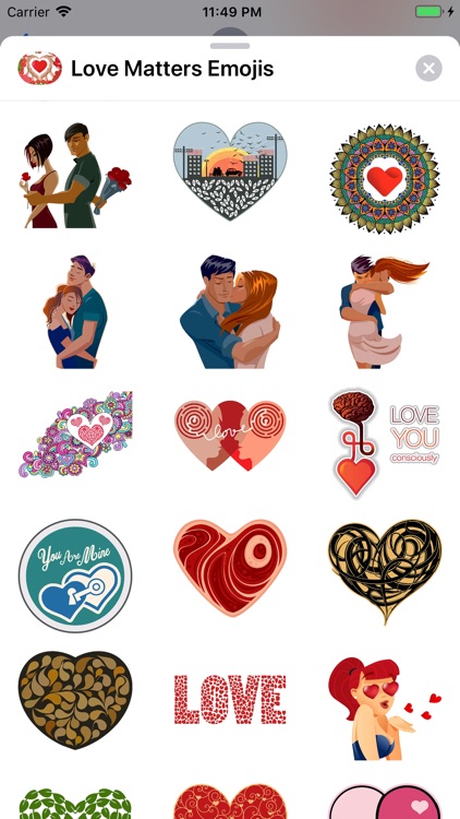 Love Matters - Emoji Stickers screenshot-3