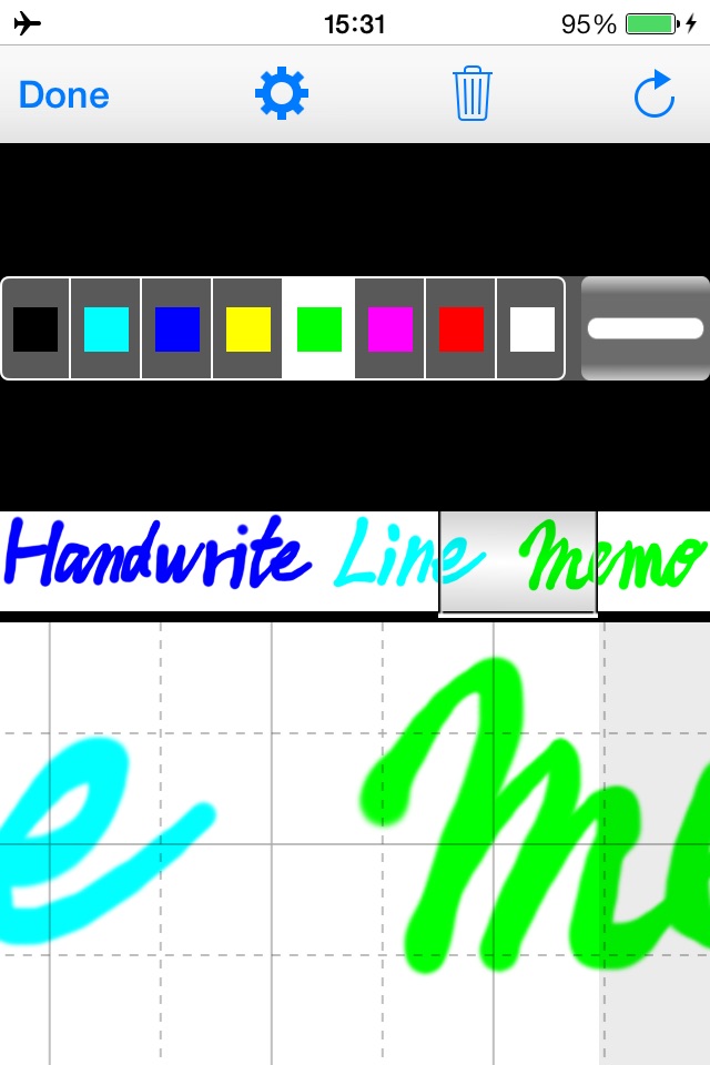 Handwrite Line Memo screenshot 2