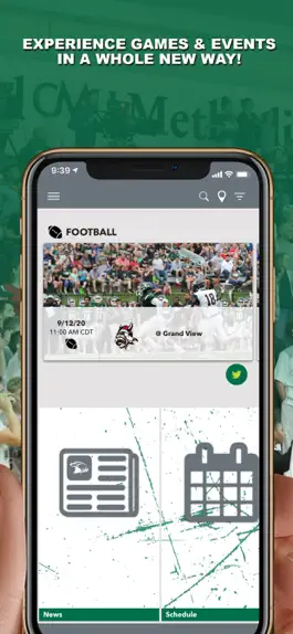 Game screenshot Central Methodist Athletics mod apk