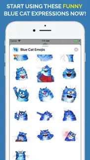 How to cancel & delete blue cat emojis 3