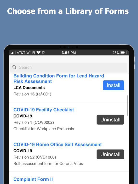 Environmental Reports iPad screenshot 3 - Business app