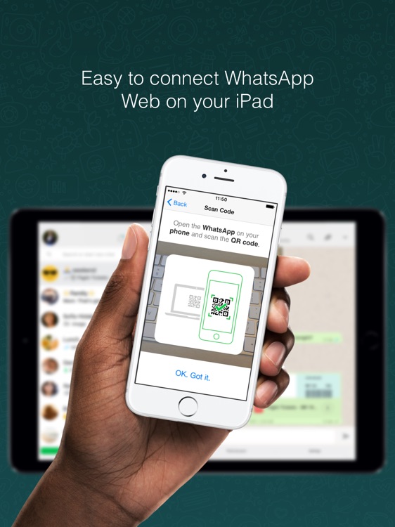 Messenger for WhatsApp Web