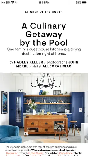 House Beautiful Magazine US screenshot 3