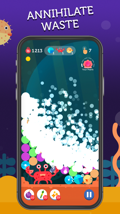 Bubblesome – Clean the Ocean! Screenshot