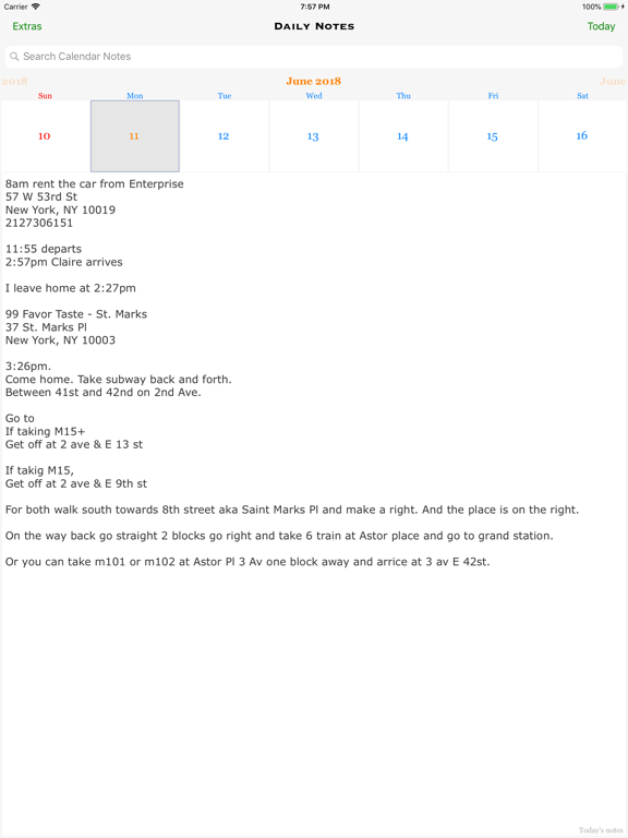 Screenshot #5 pour Daily Notes Planner 2