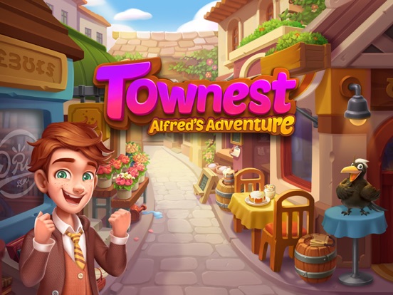 Townest: Alfred's Adventure iPad app afbeelding 1