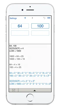 GCD and LCM iPhone image 2