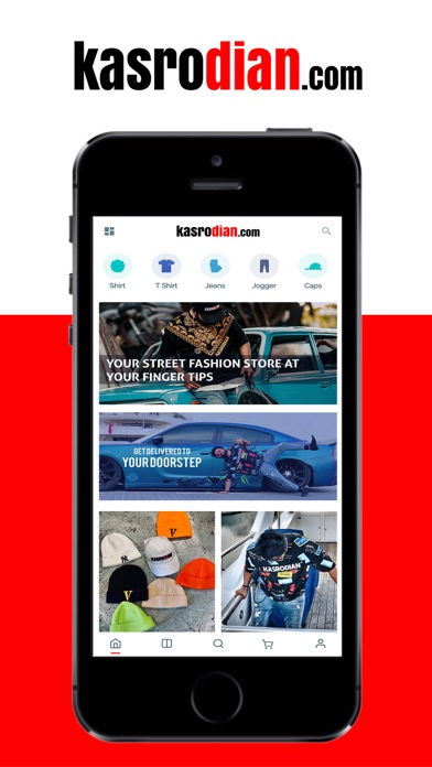 Kasrodian Online Shopping App Screenshot